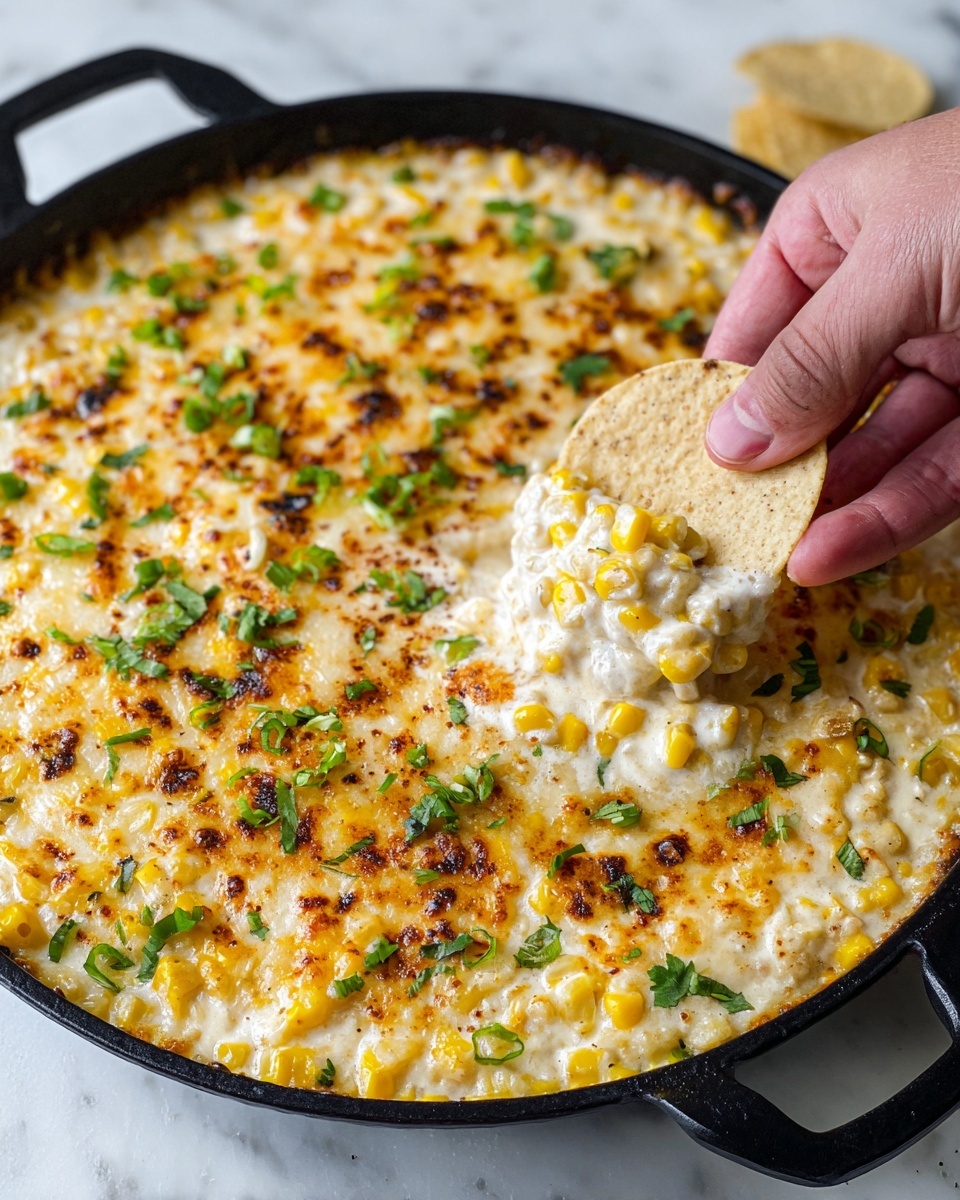 Creamy Baked Elote Dip
