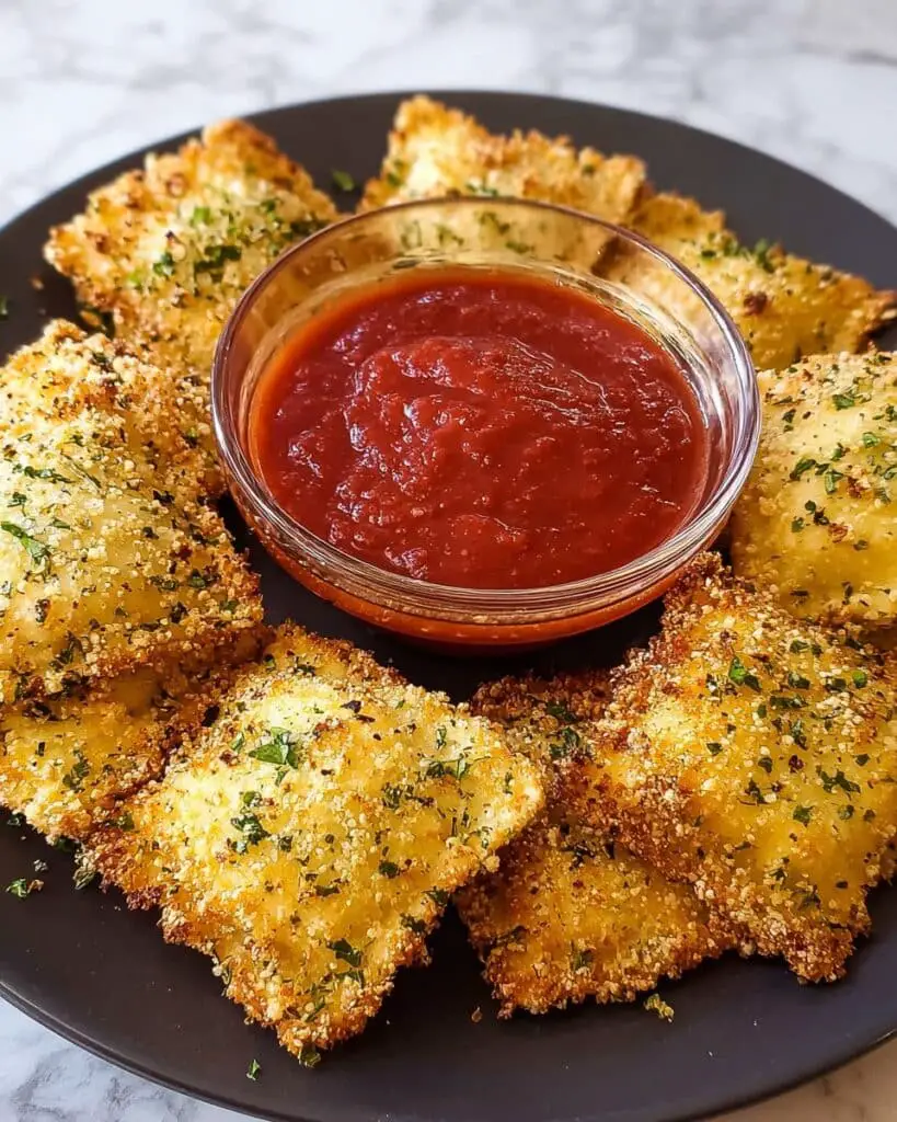 Toasted Ravioli in Air Fryer or Oven