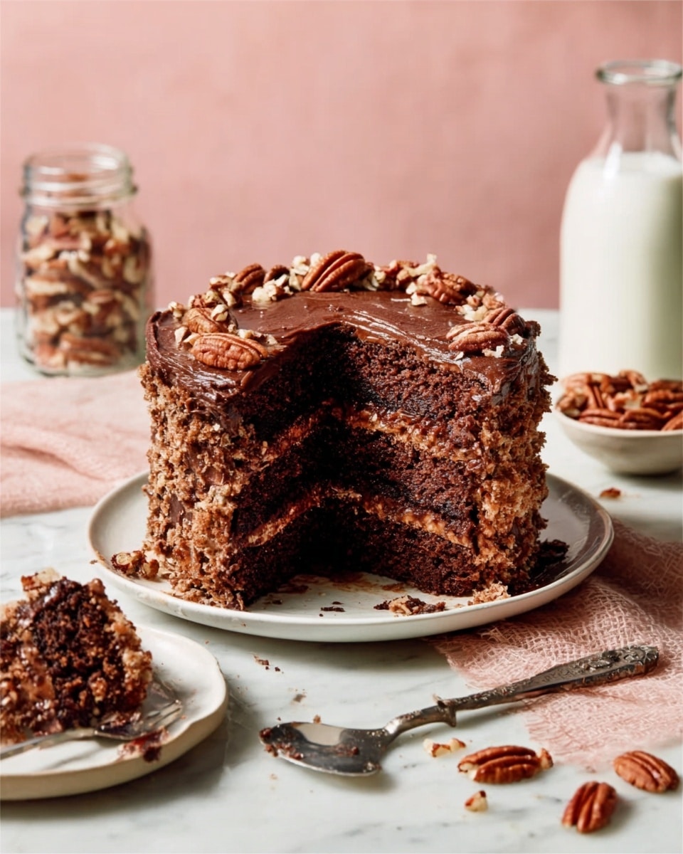 Traditional German Chocolate Cake