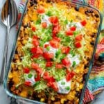 Walking Taco Casserole