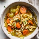 Ginger Garlic Chicken Noodle Soup