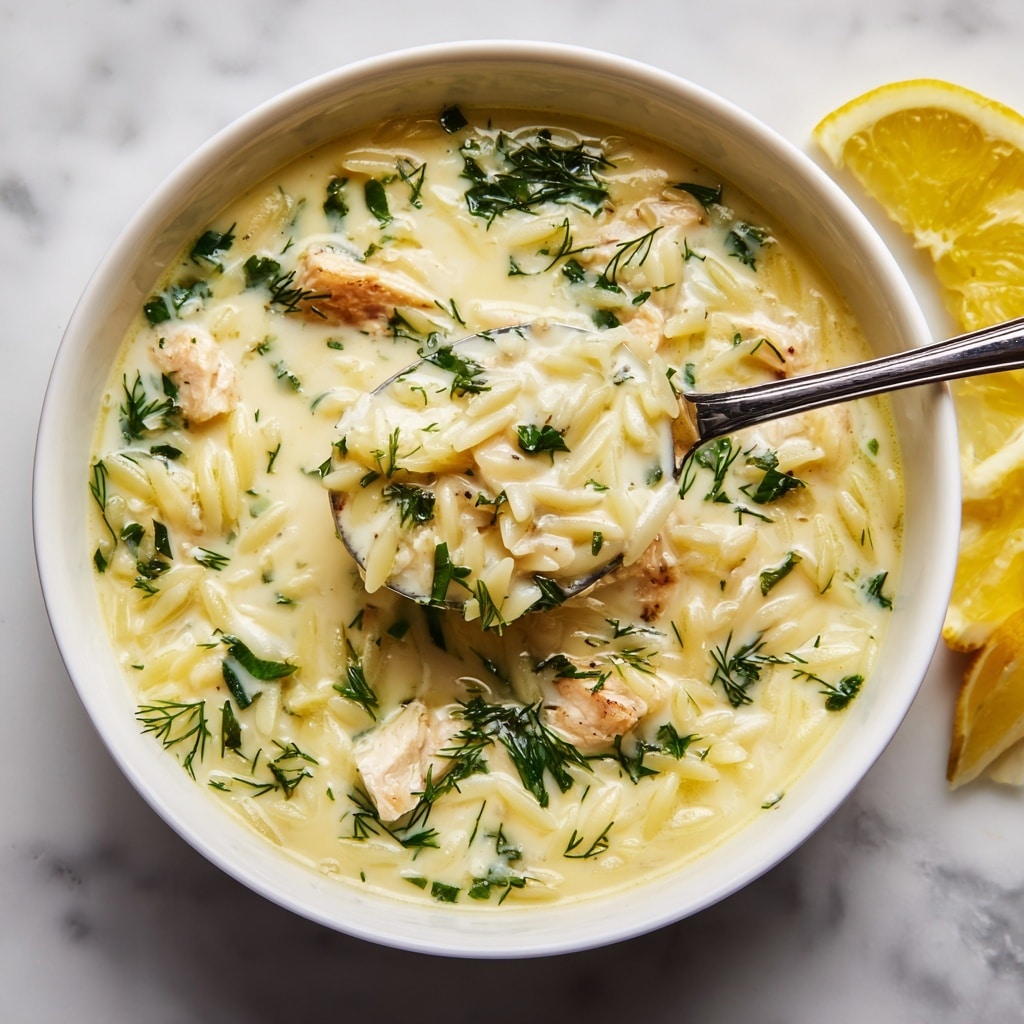 Greek Lemon Chicken Soup