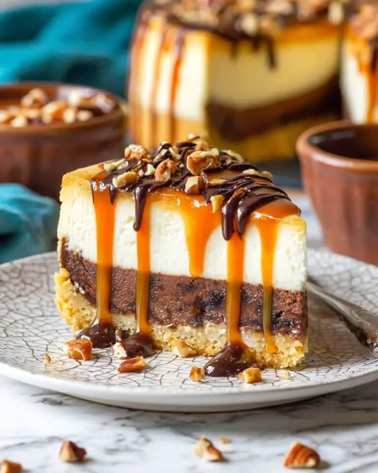 Turtle Cheesecake