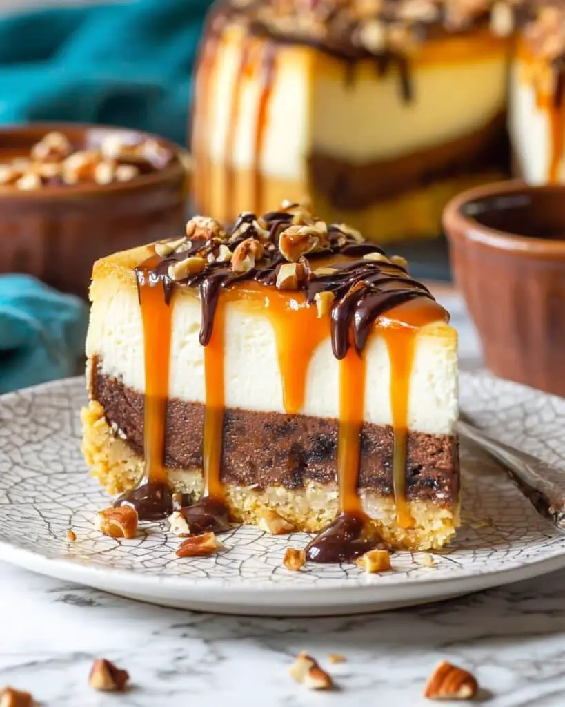 Turtle Cheesecake