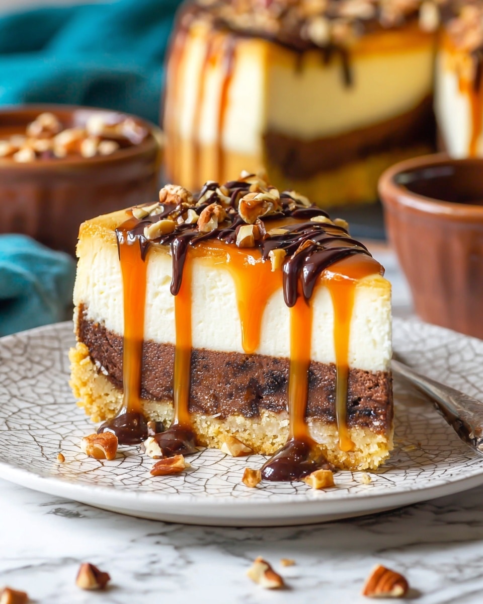 Turtle Cheesecake