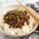 Best Korean Ground Beef Bowl in Just Minutes