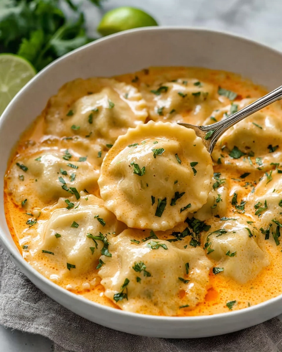 Delicious Curry Dumpling Soup