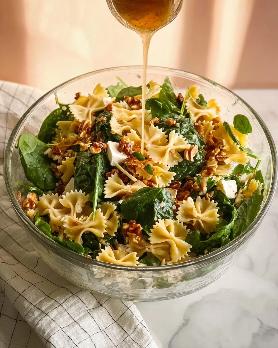 Lemon Arugula Pasta Salad