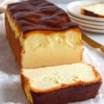 Loaf Pan Basque Cheesecake