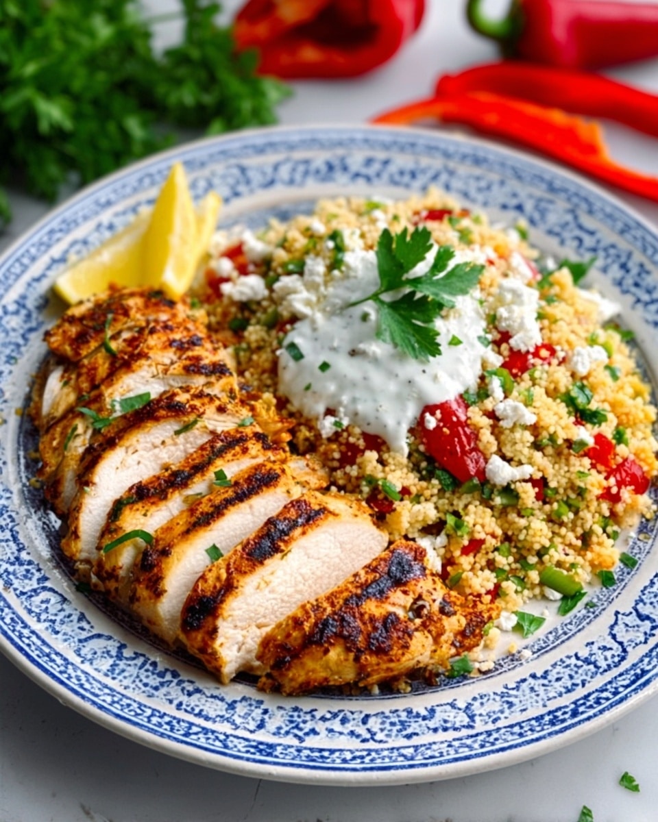 Greek Chicken with Lemon and Feta