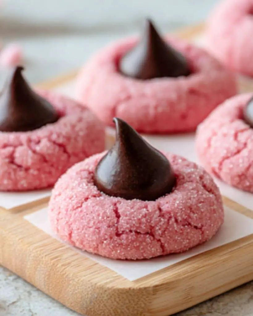Strawberry Kiss Cookies