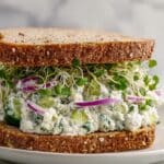 Easy Cucumber Salad Sandwiches