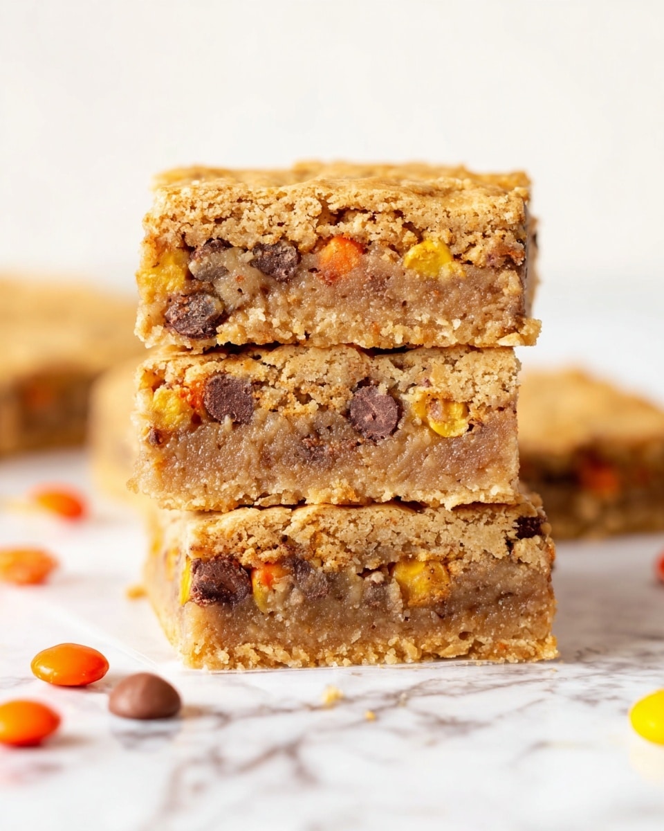 Peanut Butter Blondies