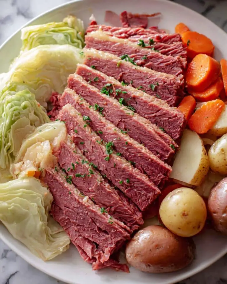 Slow Cooker Corned Beef and Cabbage