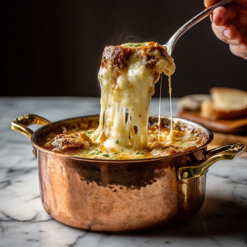The BEST Easy French Onion Soup