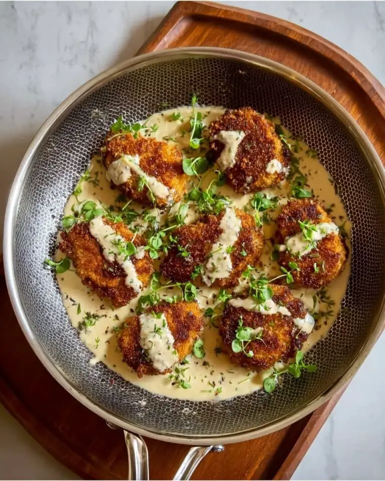 Chicken Parmesan in Cream Sauce