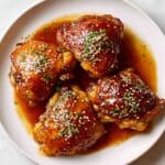Honey Garlic Chicken Thighs