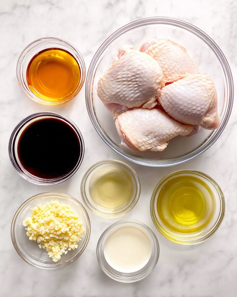 Honey Garlic Chicken Thighs