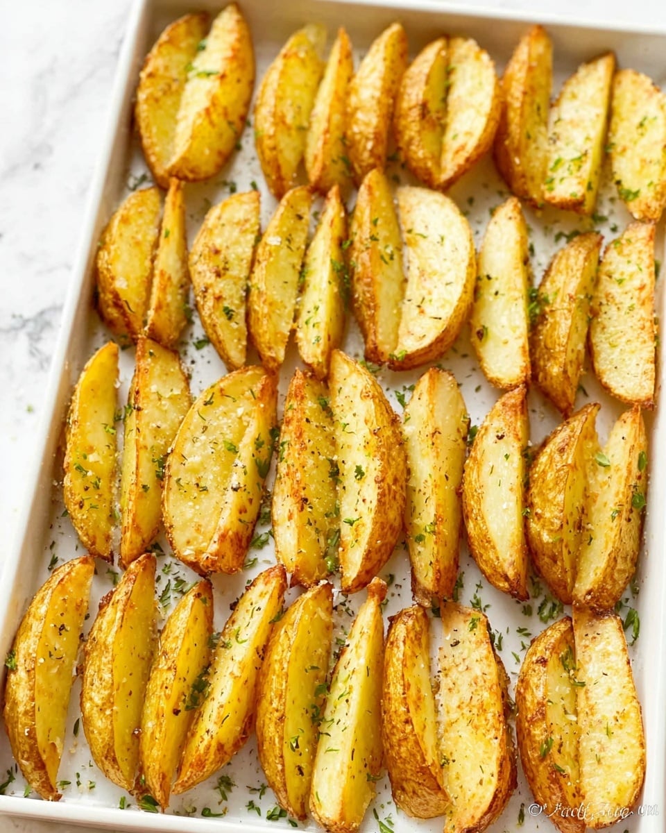 Crispy Potato Wedges
