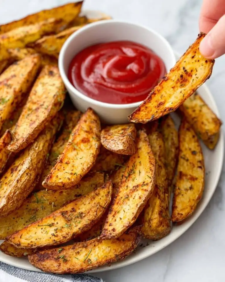 Crispy Potato Wedges