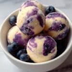 Blueberry Cheesecake Protein Bites