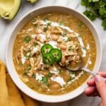 Crockpot White Chicken Chili