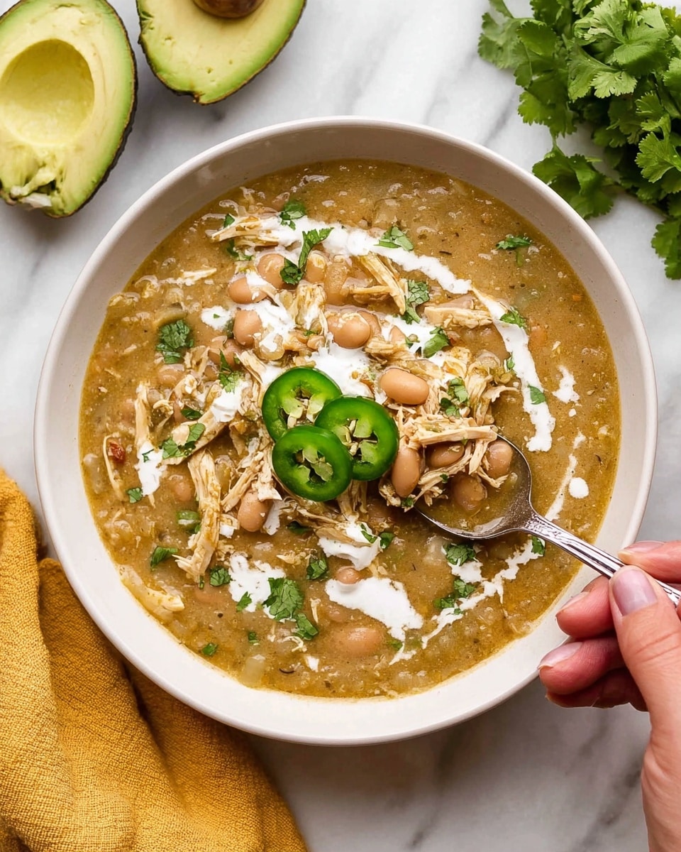 Crockpot White Chicken Chili