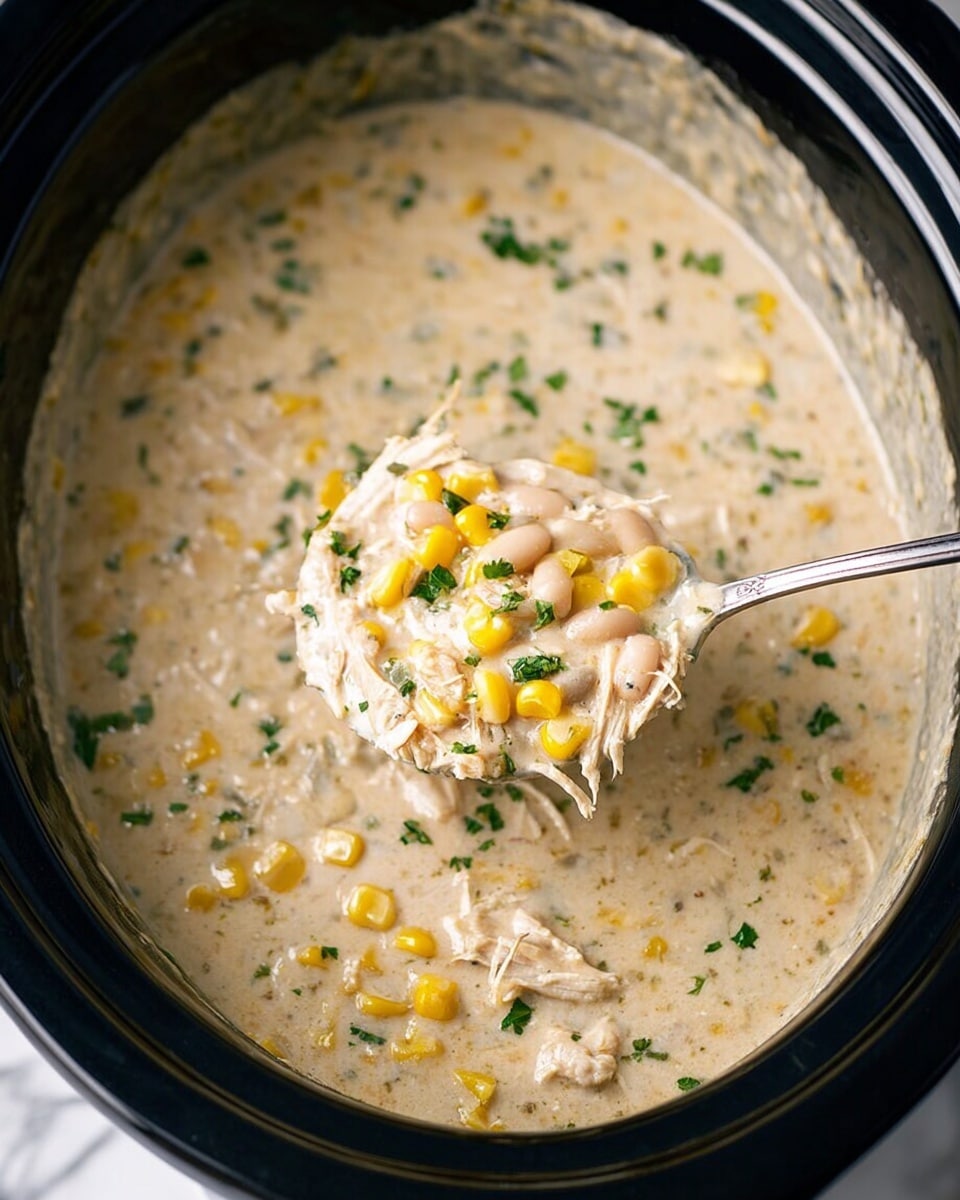Crockpot White Chicken Chili