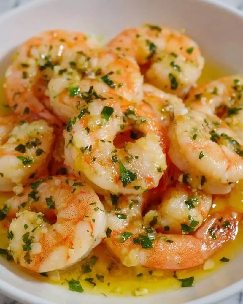 Shrimp Scampi Pasta Bake