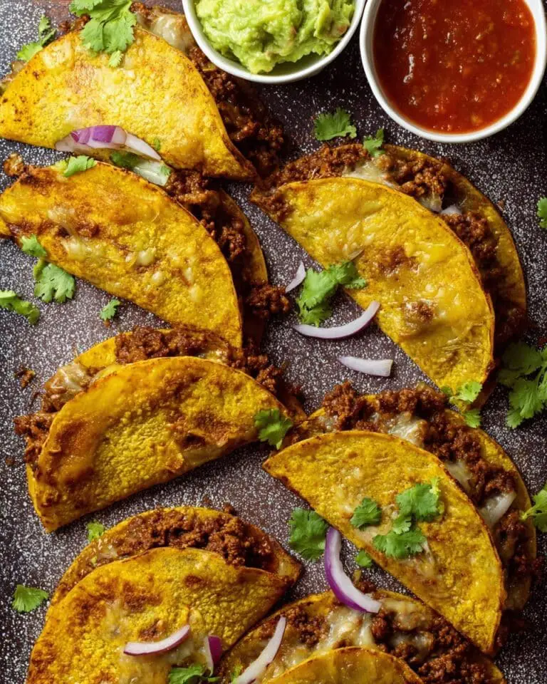 Crispy Ground Beef Tacos