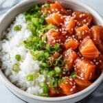 Crispy Salmon and Rice Bowl