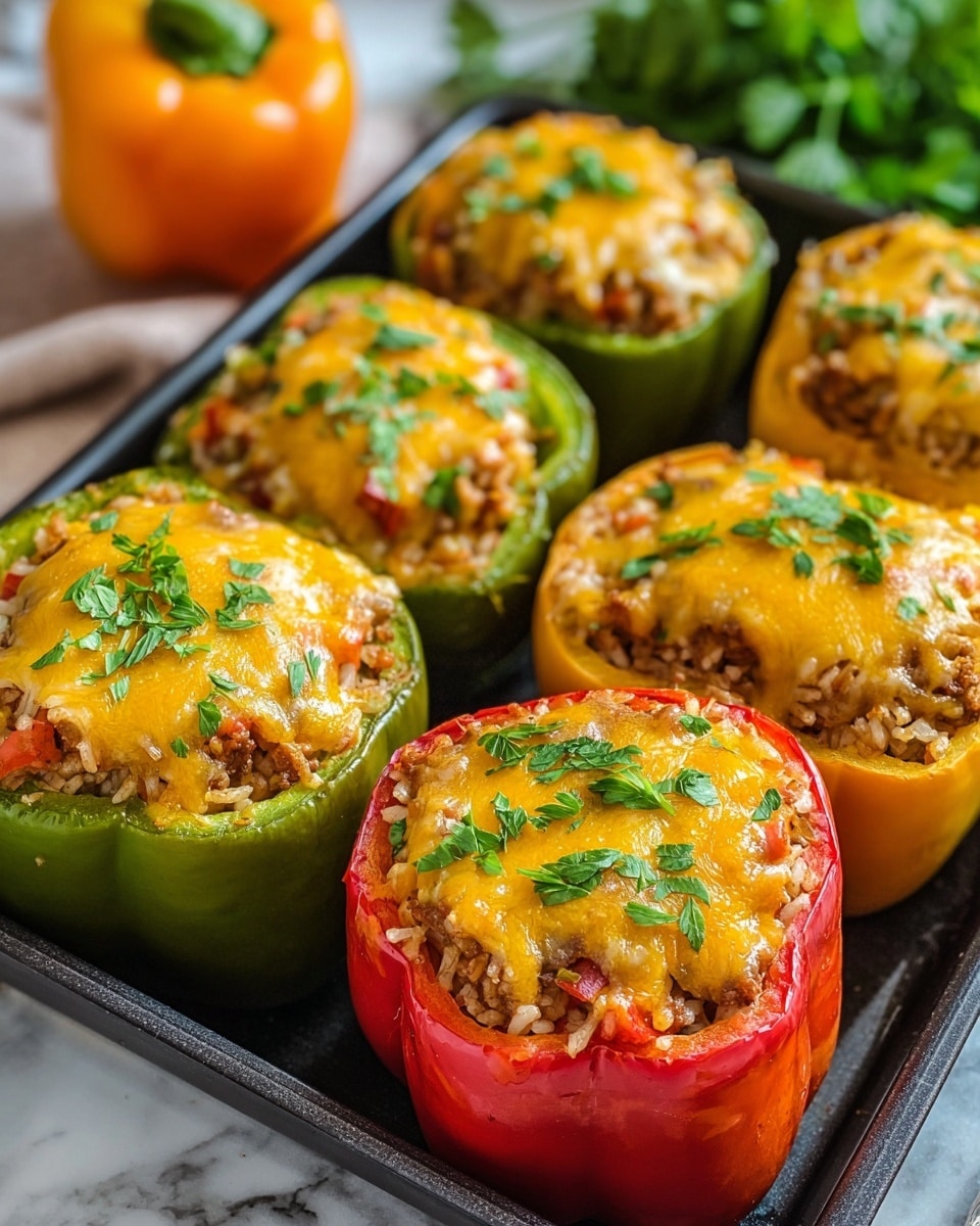 Quick and Easy Stuffed Peppers