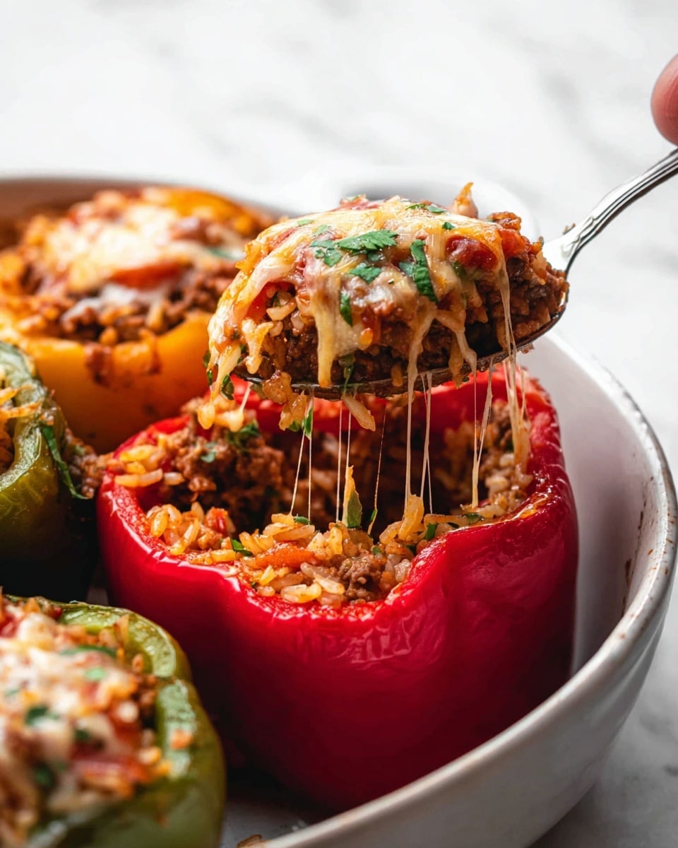 Quick and Easy Stuffed Peppers