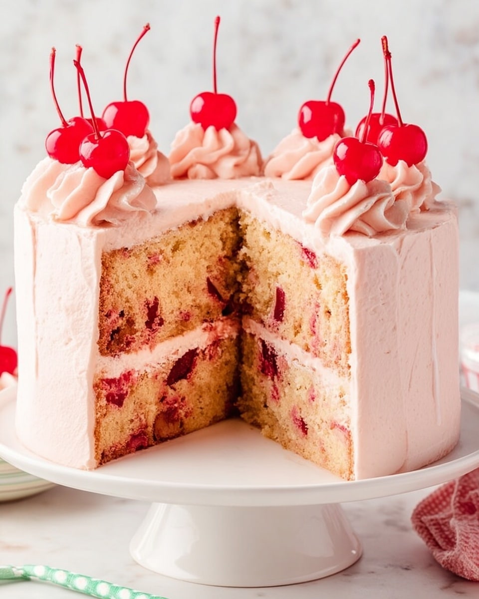 Cherry Almond Cake