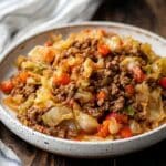 Savory Irish Ground Beef and Cabbage in 30 Minutes