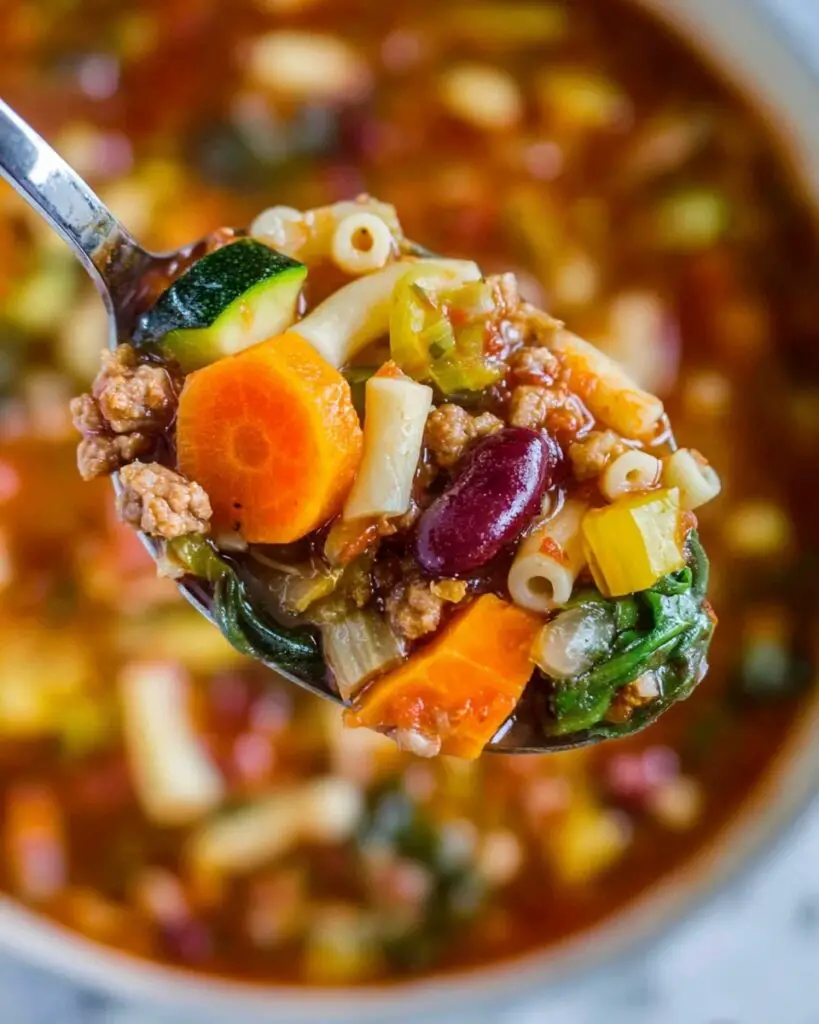 Sausage Minestrone Soup