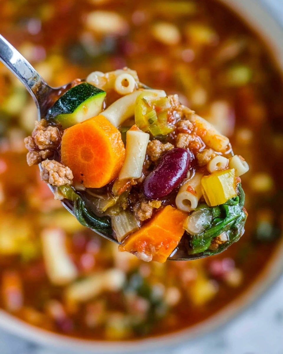 Sausage Minestrone Soup