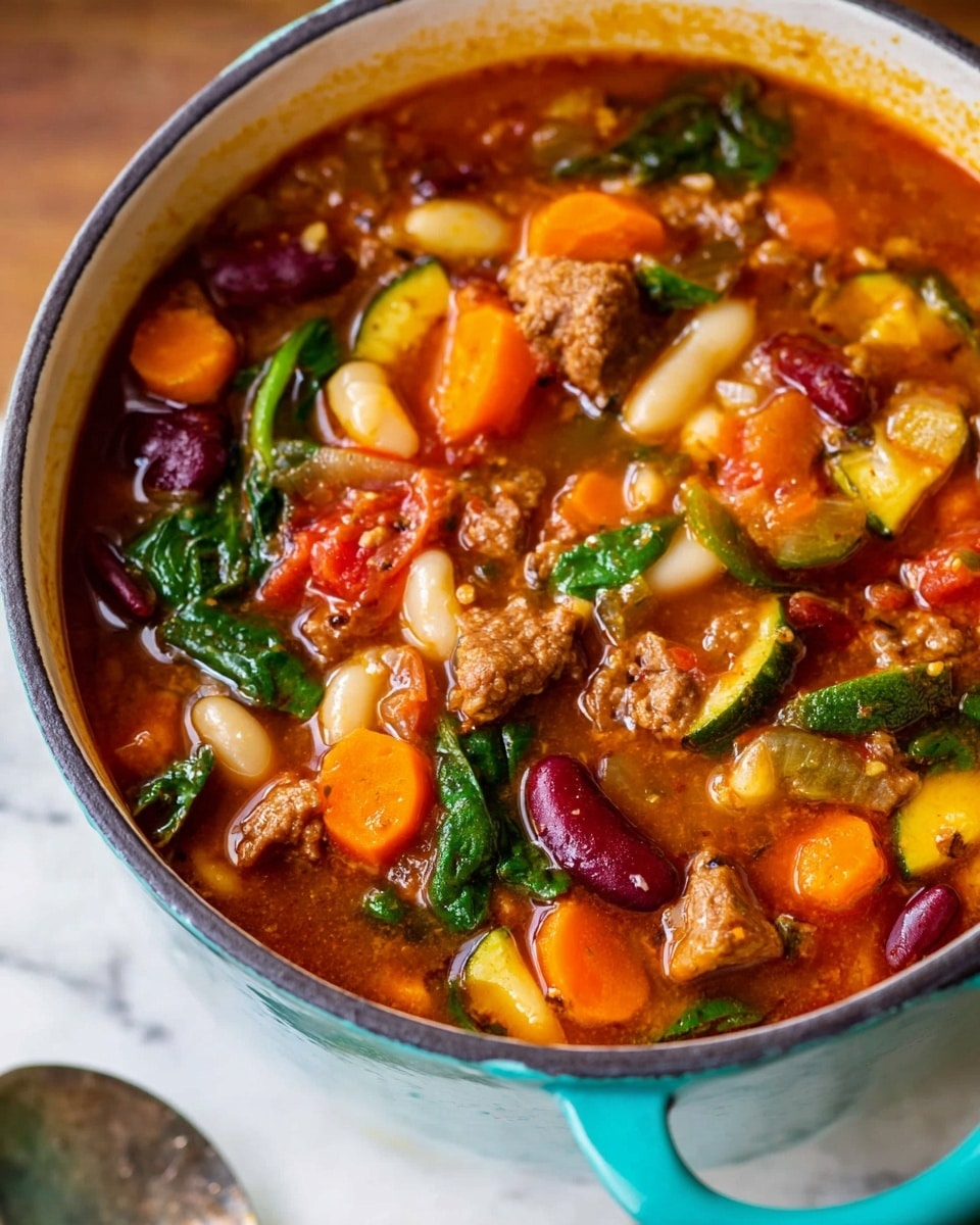 Sausage Minestrone Soup