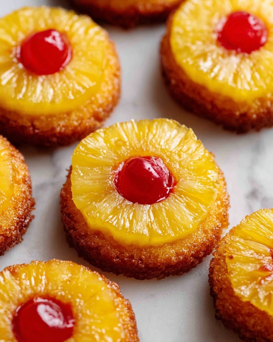 Pineapple Upside Down Sugar Cookies That Delight Every Bite