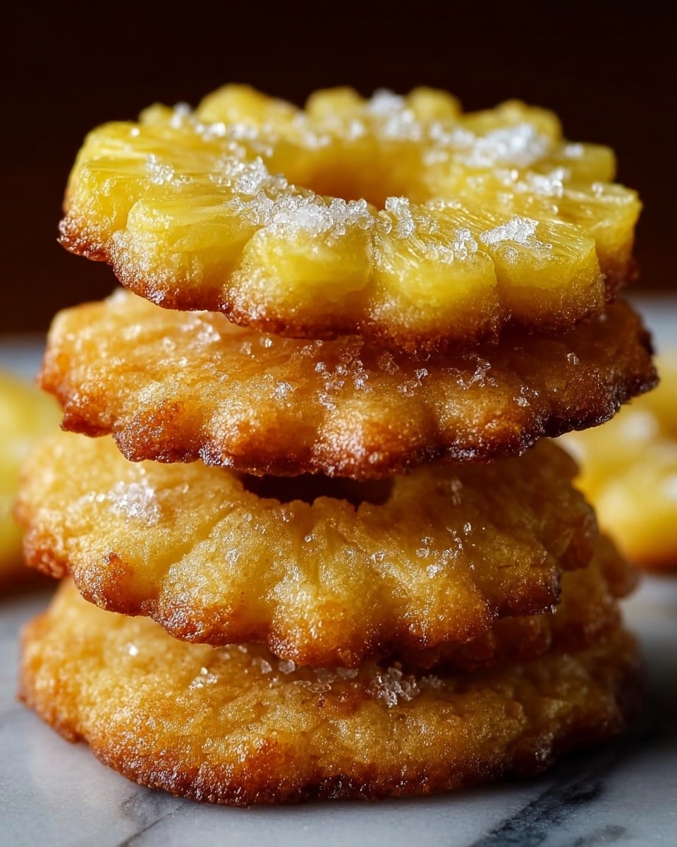 Pineapple Upside Down Sugar Cookies That Delight Every Bite