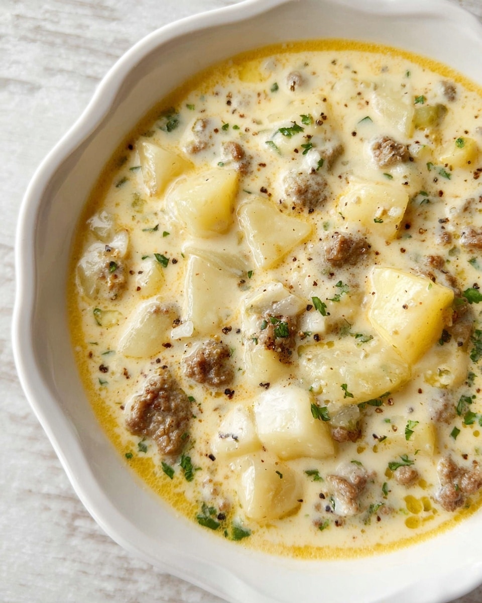 Cheesesteak Potato Soup