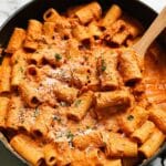 Creamy Tomato Rigatoni Pasta