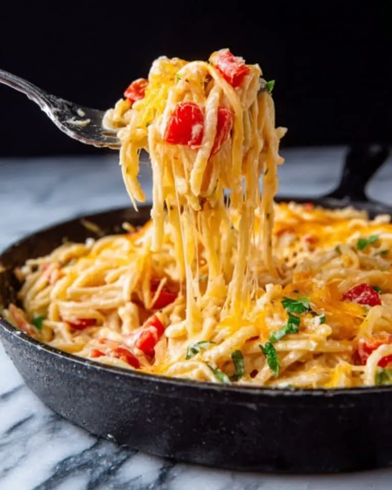 Rotel Chicken Spaghetti