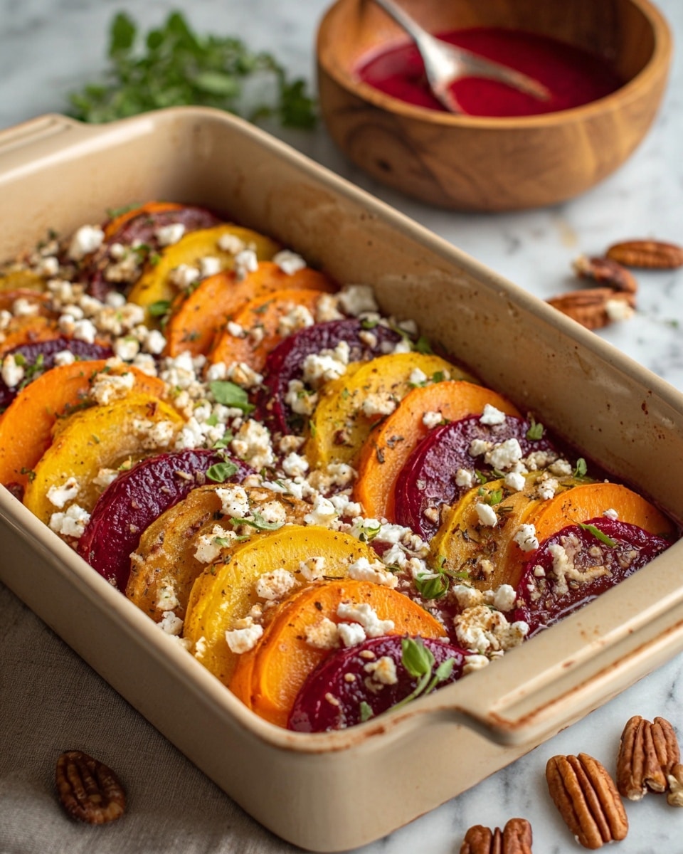 Layered Sweet Potato Butternut Squash Carrot Lasagna Recipe