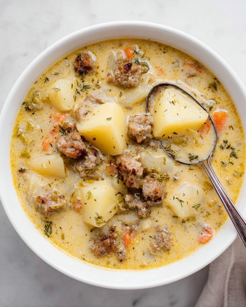 Creamy Cheeseburger Soup Recipe for Cozy Dinners