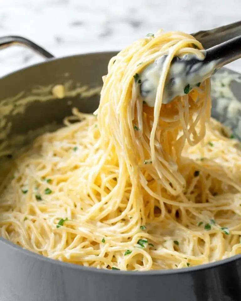 Garlic Parmesan Pasta (One Pot!)