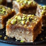 Brown Butter and Honey Pistachio Cookie Bars Recipe