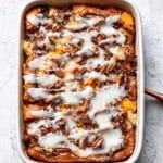 Cinnamon Roll French Toast Bake