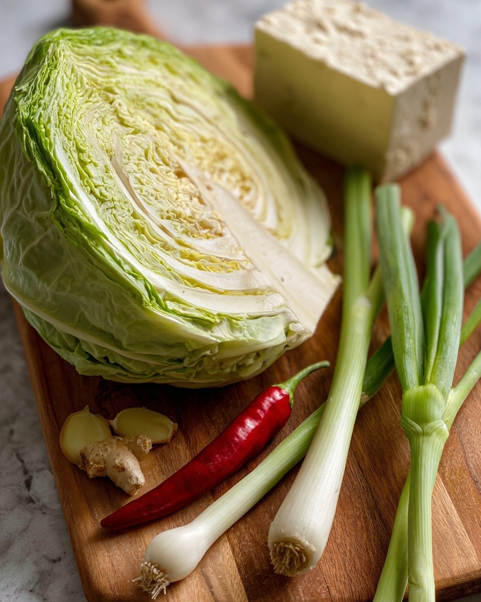 Tofu Cabbage Stir Fry