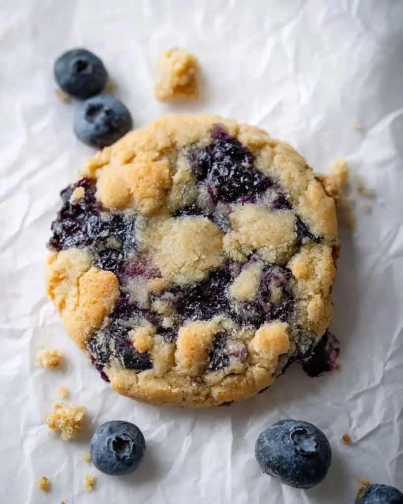 Blueberry Muffin Cookies – Crumbl Copycat